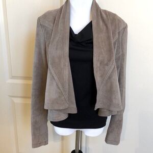 NWOT BCBGMAXAZRIA Chocolate layered blazer